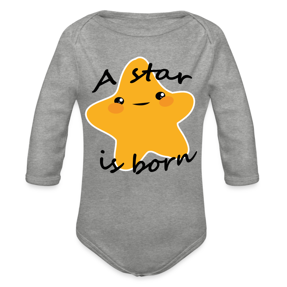 Little Star - heather grey