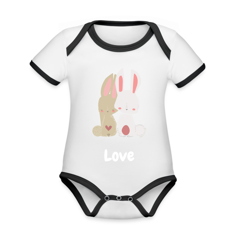 Bunny Love - white/black