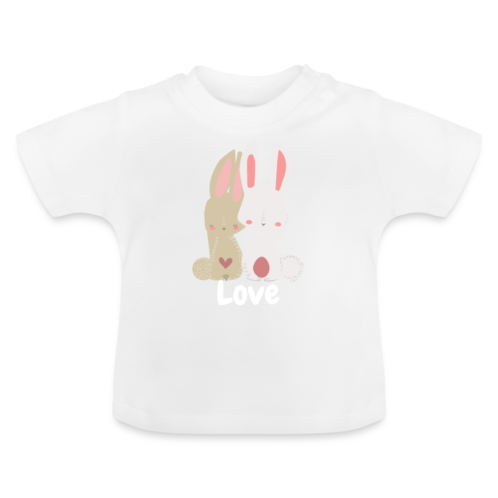 Baby Bunny Love - white