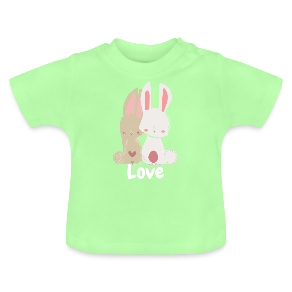 Baby Bunny Love - mint green