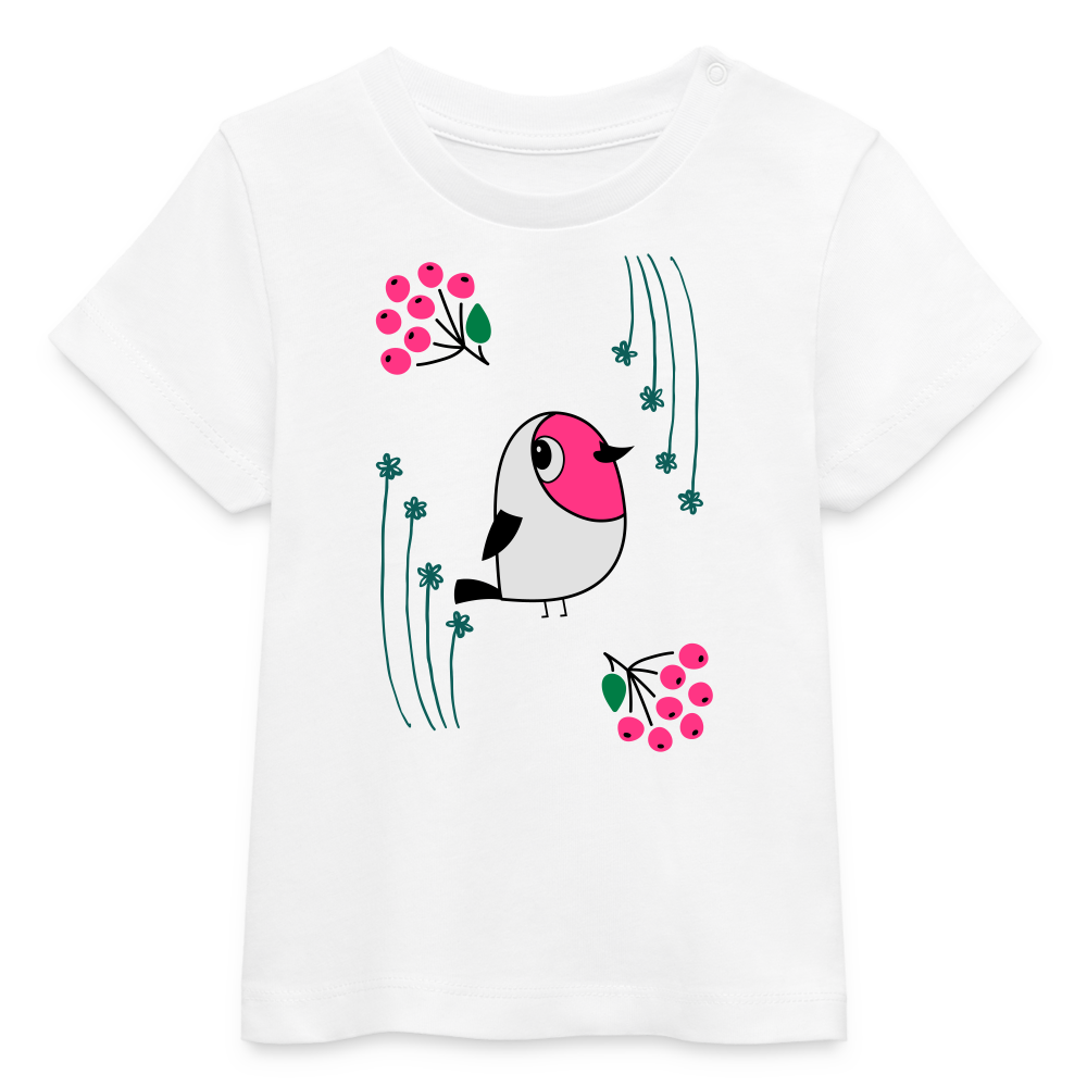 Rose Hip Birdie - white