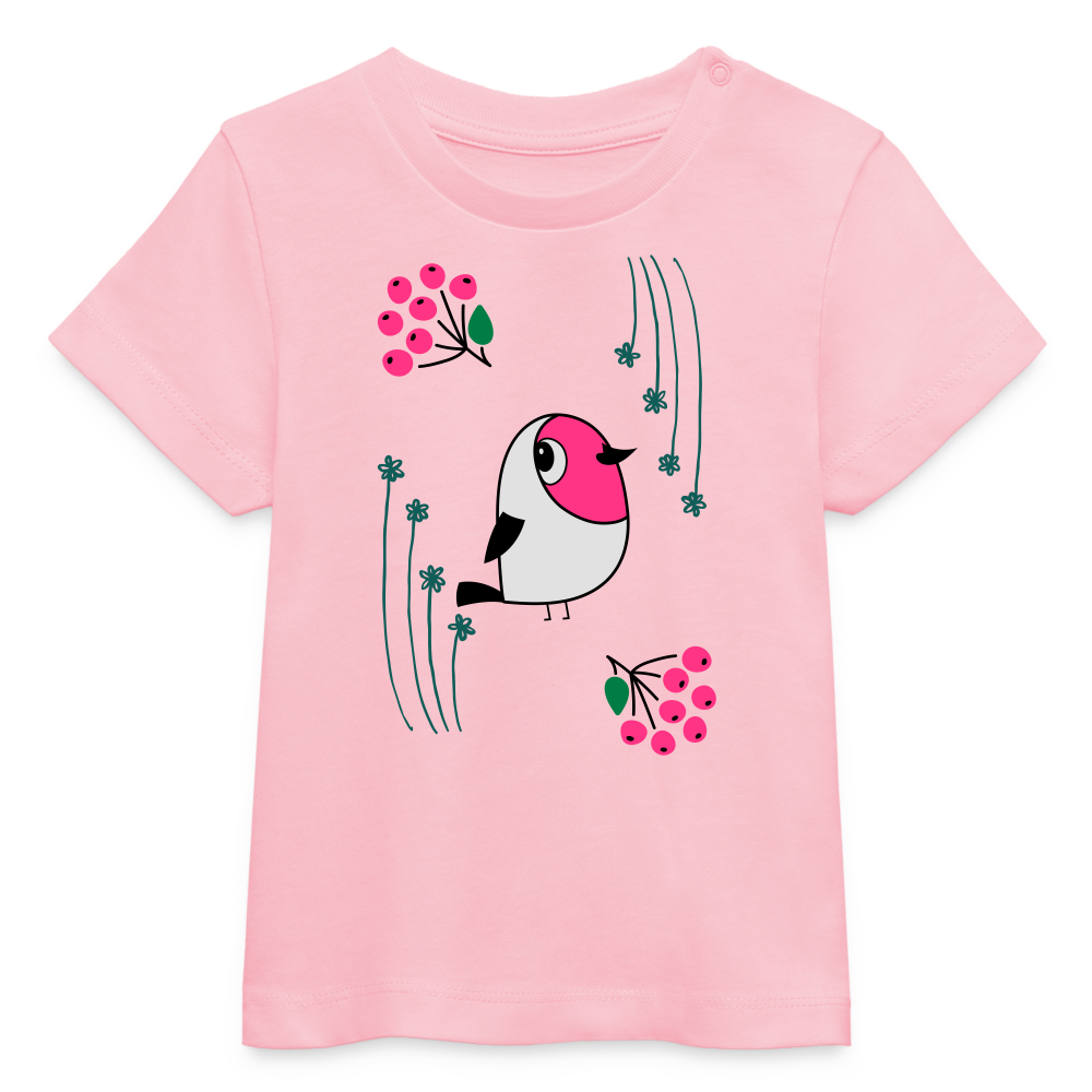 Rose Hip Birdie - cotton pink