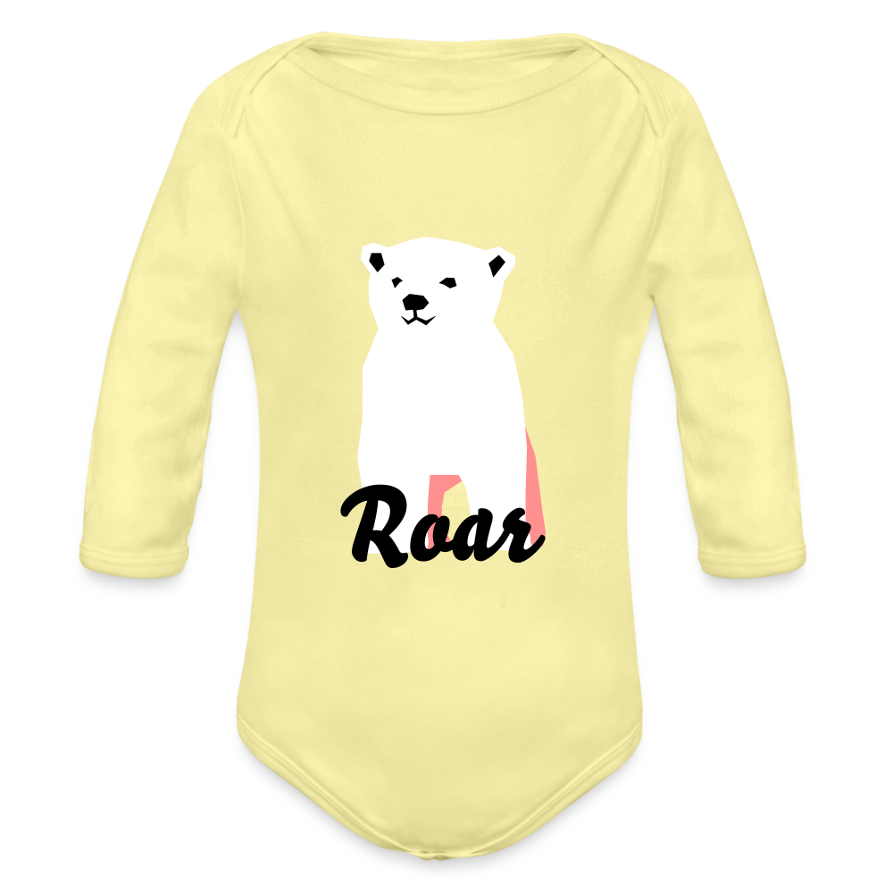 Roar Bear - washed yellow