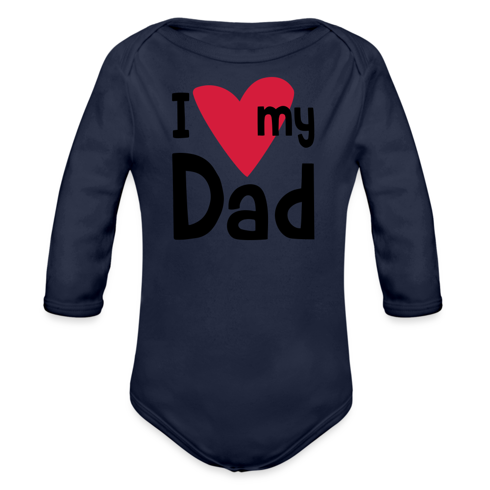 I love my dad - dark navy