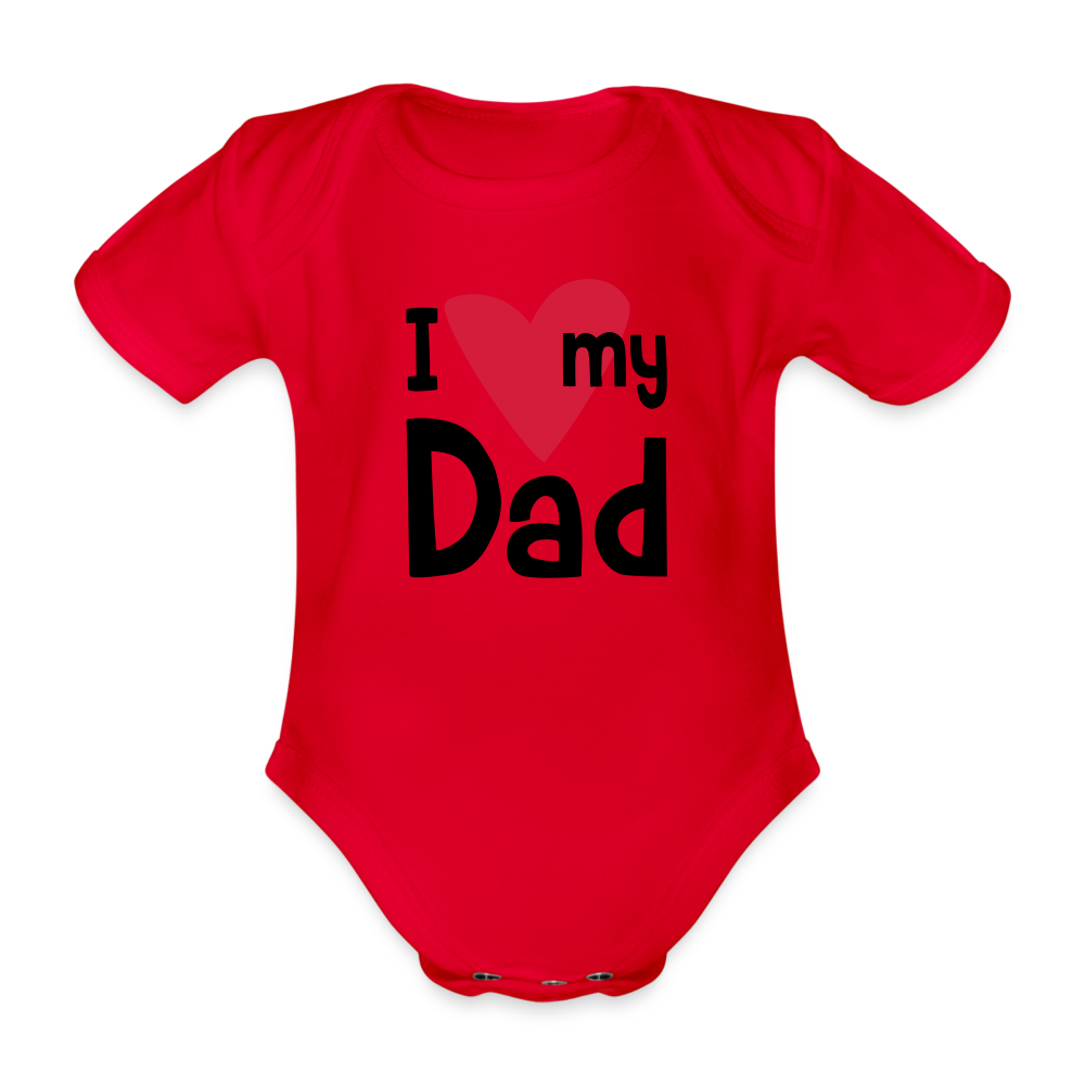 I love my dad - red